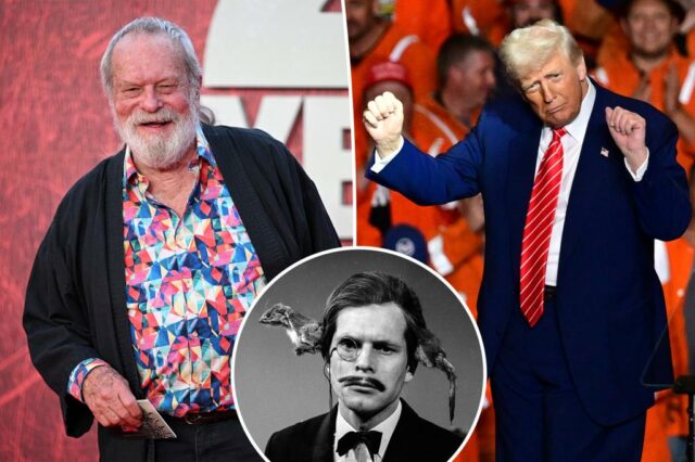 O comediante "Monty Python", Terry Gilliam, diz que Trump ousou as pessoas rirem dos ativistas despertados da comédia em ruínas

