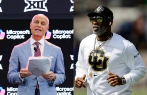 “O comissário Yormark me chamou todos os dias”: o treinador Prime grita um grito especial pelo movimento único do Big 12 Commish durante sua recuperação March Madness Logo