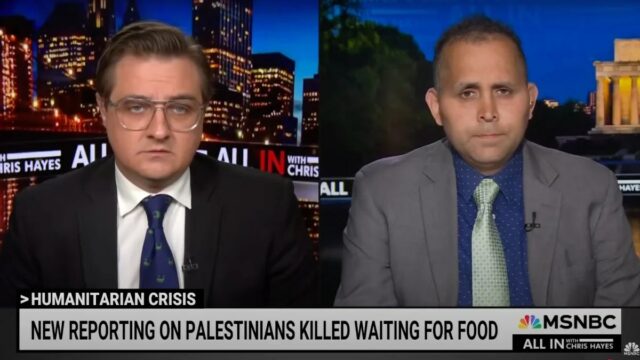 O convidado da MSNBC diz que o governo Trump "usa comida como arma" em Gaza | Vídeo

