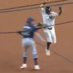 Austin Wells está marcado depois de pegar na nona rodada depois de pensar que há duas saídas na rodada.