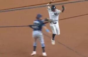 O erro brutal de Austin Wells custa Yankee em nono lugar após o dramático Hom Anthony Volpe Austin Wells está marcado depois de pegar na nona rodada depois de pensar que há duas saídas na rodada.