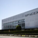 SpaceX headquarters in Hawthorne, California