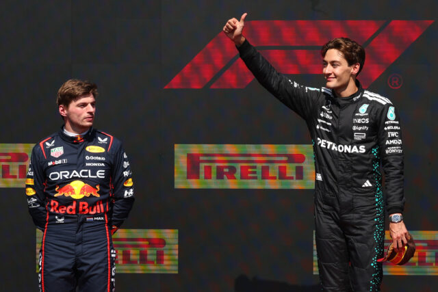 O ex -piloto do Terrestuppen Max - George Russell Mercedes F1

