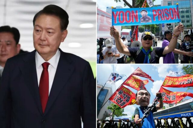 O ex -presidente da Coréia do Sul, Yoon, acusou novamente quando a investigação da lei marcial está em andamento

