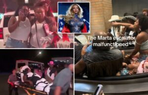 O fã de 10 anos, Beyoncé, grita pelo inseto causou debandada após o show “Cowboy Carter” em Atlanta, hospitalizando 11 O fã de 10 anos, Beyoncé, grita pelo inseto causou debandada após o show "Cowboy Carter" em Atlanta, hospitalizando 11