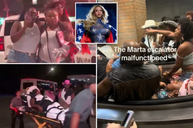 O fã de 10 anos, Beyoncé, grita pelo inseto causou debandada após o show "Cowboy Carter" em Atlanta, hospitalizando 11

