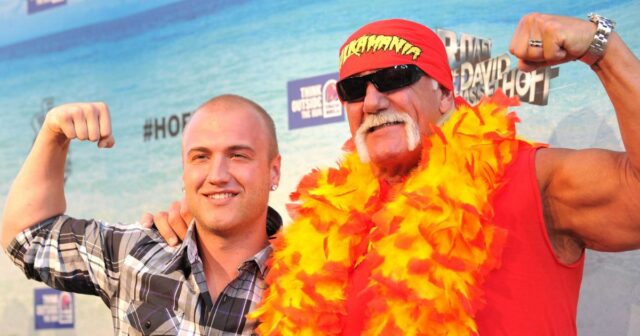 Nick Hogan e seu pai, Hulk Hogan.