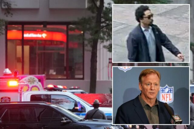 O funcionário da NFL deixou um gravemente ferido, hospitalizado durante os tiroteios em massa no centro da cidade

