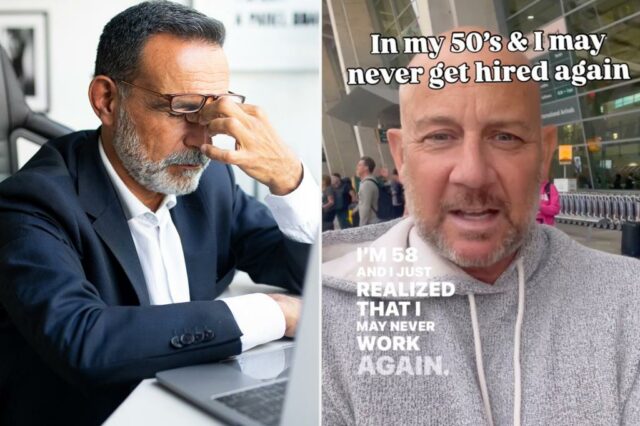 Ele enfatizou um empresário trabalhando em um laptop.