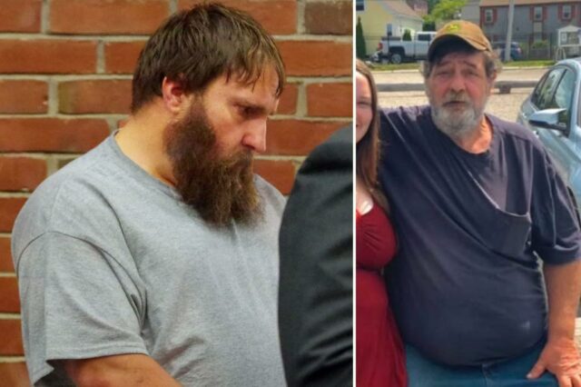 O homem de Massachusetts acusado de esfaquear um garoto que temos 17 vezes, um líquido mais leve em uma luta mortal por bifes

