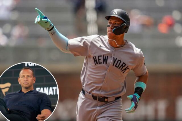 O juiz Aaron liga Alexa Rodriguez na lista de todos os tempos Yankees com 351 explosão


