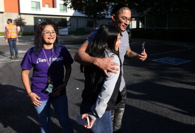 Guillermo Medina Reyes, 31, na casa de um amigo em San Jose, Califórnia, teve uma acusação e uma audiência separada na segunda -feira, 14 de julho de 2025, o que é determinado se o gelo é impedido de mantê -lo até que ele tenha a chance de ter uma audiência imparcial. (Jane Tyska/Bay Area News Group)