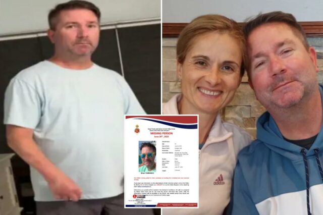 O nova -iorquino Brian Tarrence desaparece durante umas férias românticas em turcos e caicos com sua esposa: "Basicamente desaparece"

