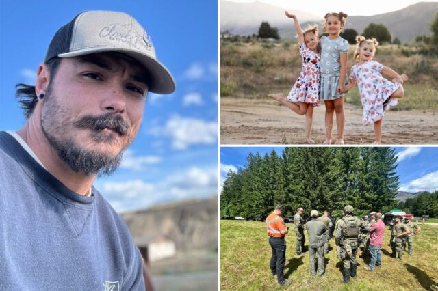 O pai fugitivo Travis Decker potencialmente notado por sua família na vasta floresta Idaho

