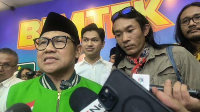 O pico do 27º Harlah PKB, Cak Imin convidou Anies Baswedan de Pabowo

