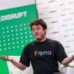 Dylan Field, CEO at Figma on the TechCrunch Disrupt stage in San Francisco on October 20, 2022. Image Credit: Haje Kamps / TechCrunch