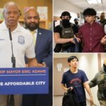 O prefeito Eric Adams diz que "ele analisará" a instalação de gelo de Nova York depois que os apoiadores reclamaram do "tratamento desumano"