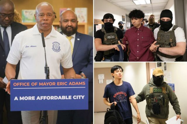 O prefeito Eric Adams diz que "ele analisará" a instalação de gelo de Nova York depois que os apoiadores reclamaram do "tratamento desumano"

