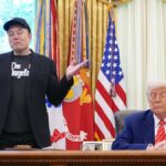 O presidente Trump adverte Musk depois que as críticas foram: "Podemos ter que montar os cães em Elona" | Vídeo