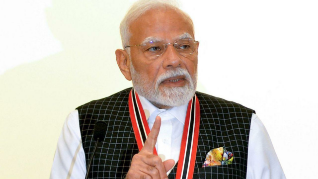 O primeiro -ministro Modi condena Trinidad e Parlamento Parlamentar, Terrorismo

