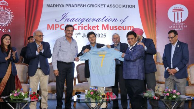 O primeiro museu de críquete na Índia é aberto em Indor; Exibe Bradman Bat, CK Nayudu Mechemorabilia

