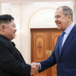 O principal diplomata russo Lavrov encontra Kim Jong Un na Coréia do Norte