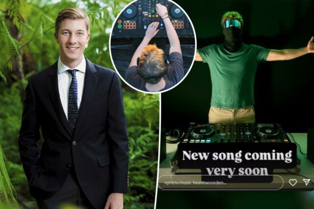 O príncipe Emmanuel, de 19 anos, acabou sendo uma carreira musical secreta como DJ Vyntrix


