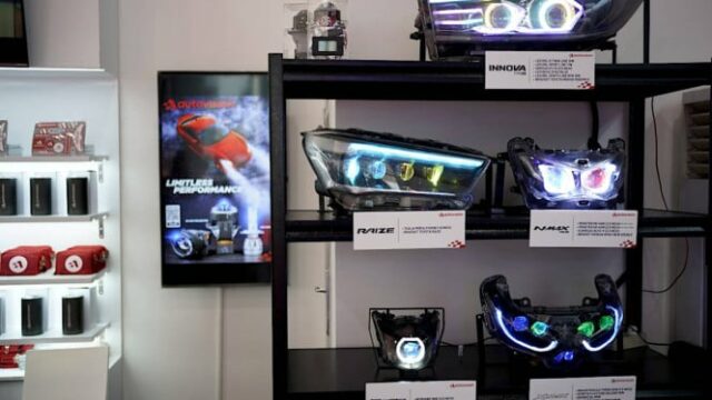 O projetor de carros está se tornando mais sofisticado

