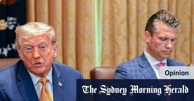 O que é o gabinete bonito de Donald Trump não consegue parar de fazer parecer ruim

