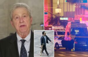 O senador John Kennedy pesa filmagens no Skyscraper de Park Ave: “Não precisamos de muito controle de armas, precisamos de mais controle idiota” O senador John Kennedy pesa filmagens no Skyscraper de Park Ave: "Não precisamos de muito controle de armas, precisamos de mais controle idiota"