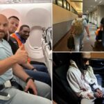 O sorridente refugiado recuperou e retornou a Kentucky após a fuga dramática do aeroporto em Seattle