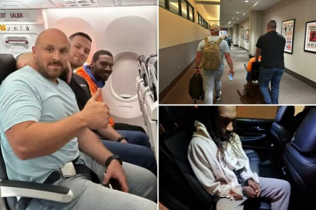 O sorridente refugiado recuperou e retornou a Kentucky após a fuga dramática do aeroporto em Seattle

