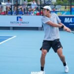 O tenista da Indonésia compete com os Estados Unidos, Grã -Bretanha e Rússia no Campeonato Mundial de Tênis para Homens