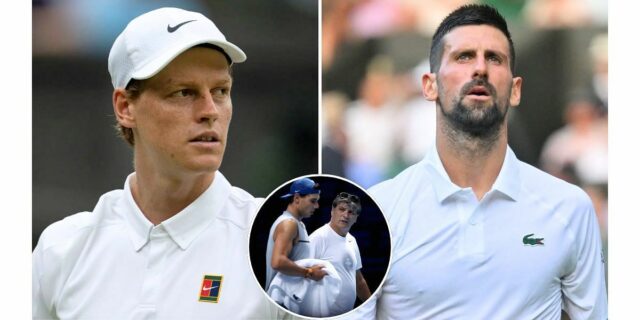 A partida da terceira rodada de Djokovic em Wimbledon 2025 (Fonte da imagem: Getty)
