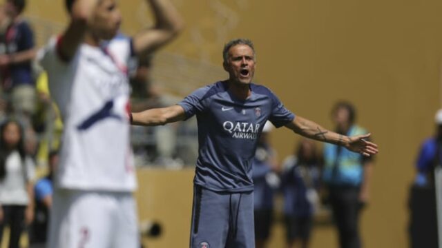 O treinador do PSG elogia o Real Madrid tão alto quanto o céu

