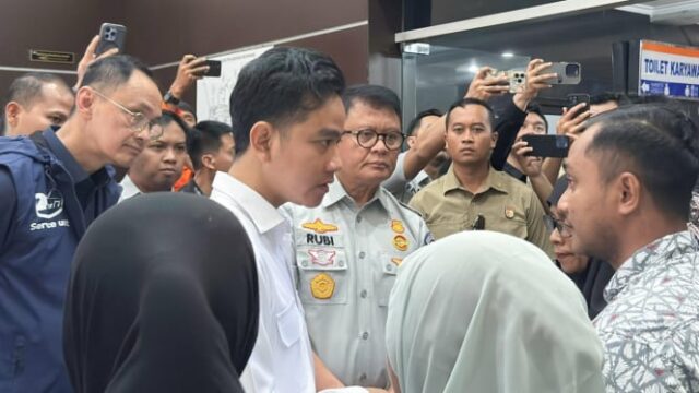 O vice -presidente Gibran e Jasa Raharja visitam o porto de Ketapang, garantem a administração do KM Tunu Pratama Jaya


