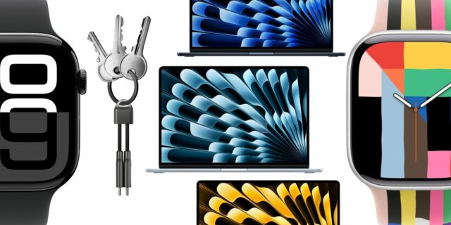 OFERTAS: M4 MacBook Air $ 170 Desconto, Apple Watch Series 10 $ 120 Desconto, Nomad ChargeKey $ 20, Banda Esportiva Pride, mais

