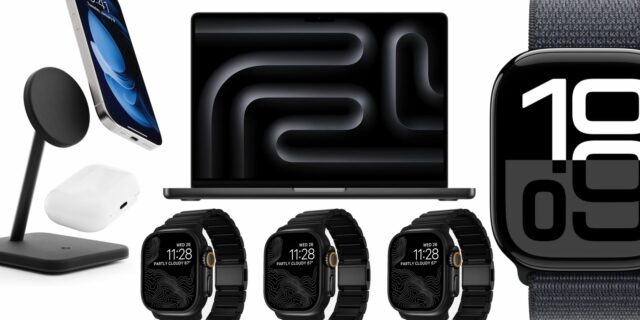 OFERTAS: M4 Pro MacBook Pro 512GB $ 240 desconto ou 1 TB $ 330 Desconto, Nomad Titanium Band 49% Desconto, MagSafe Stand $ 44, mais

