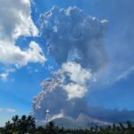 Olhe: Indonésia Volcana Humusfo Humundo Hann Noupph