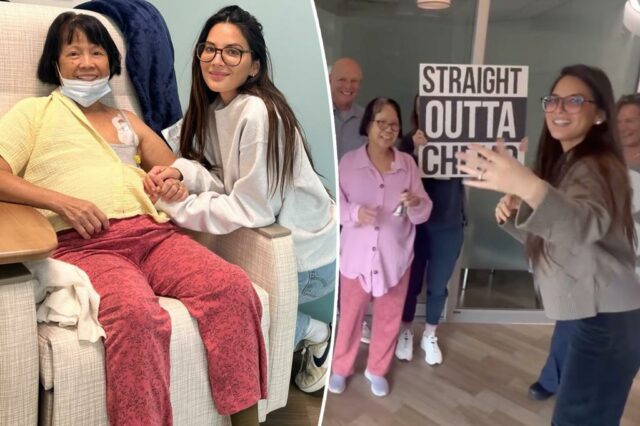 Olivia Munn revela que sua mãe tem câncer de mama depois que a atriz derrotou sua própria luta com uma doença mortal

