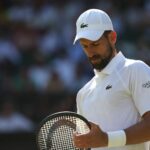 Novak Djokovic com a Medalha de Ouro Olímpica em Paris 2024 - Imagem Fonte: Getty