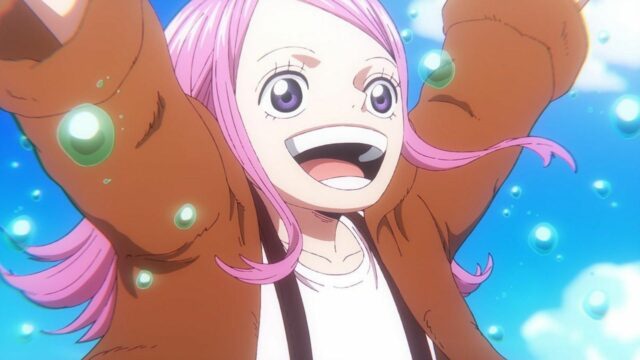 Kuma One Piece está escrevendo cartas para Bonney em 1135 (foto através da animação da Toei)