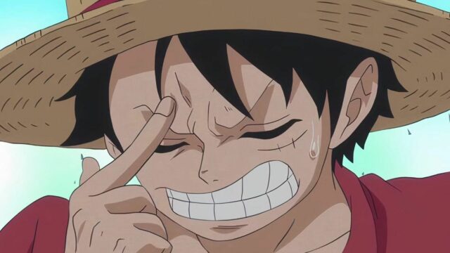 Como visto no Anime Nami (imagem através da animação Toei)