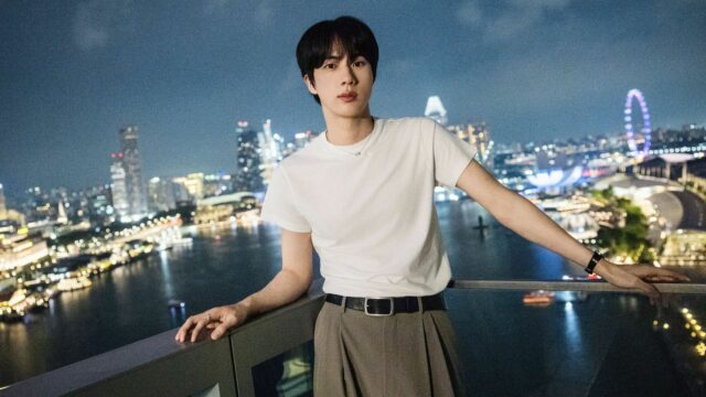 "Orgulho com você" - os fãs BTS 'Jin Celebra Circle Chart enquanto ganham um Certificado de 2x Platinum para' Echo 'no Circle Chart


