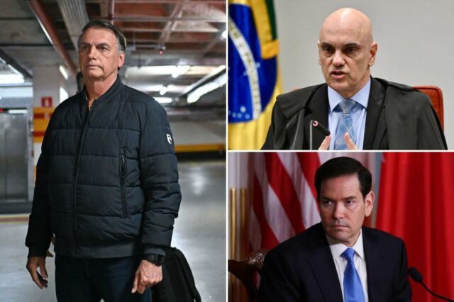 Os EUA cancelaram os vistos dos juízes brasileiros depois que seu maior tribunal libera o ex -presidente Bolsonaro

