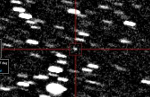 Os astrônomos podem ter descoberto um terceiro visitante interestelar bem conhecido Um objeto rochoso é visto em gases e detritos espaciais.