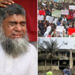 Os estudantes de Bangladesh protestam após a escola de hits de jato da Força Aérea, matando 31