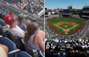 Os fãs de Phillies aparentemente pegaram o vídeo no ato sexual do Yankee Stadium Os fãs de Phillies aparentemente pegaram o vídeo no ato sexual do Yankee Stadium