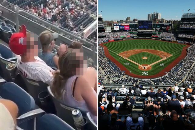 Os fãs de Phillies aparentemente pegaram o vídeo no ato sexual do Yankee Stadium

