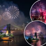 Os fogos de artifício de quarto de julho de Macy acenderão o céu de Nova York